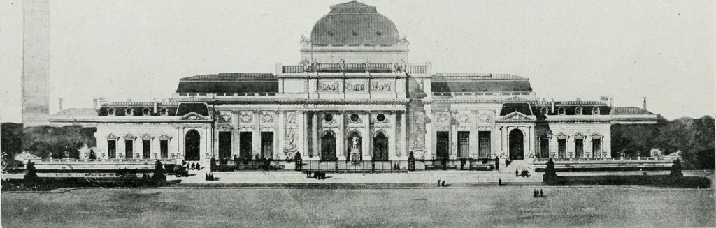 An illustration from Les Salons d'architecture, 1907, leaf 111