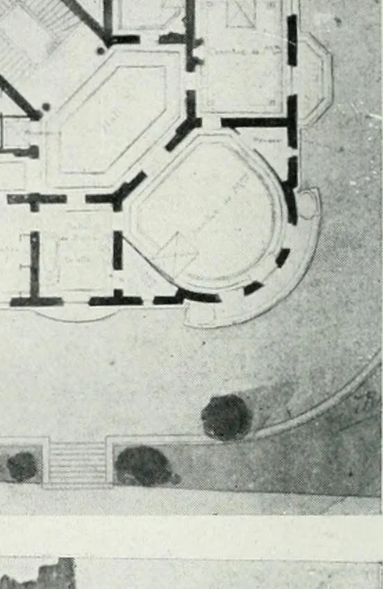 An illustration from Les Salons d'architecture, 1907, leaf 113