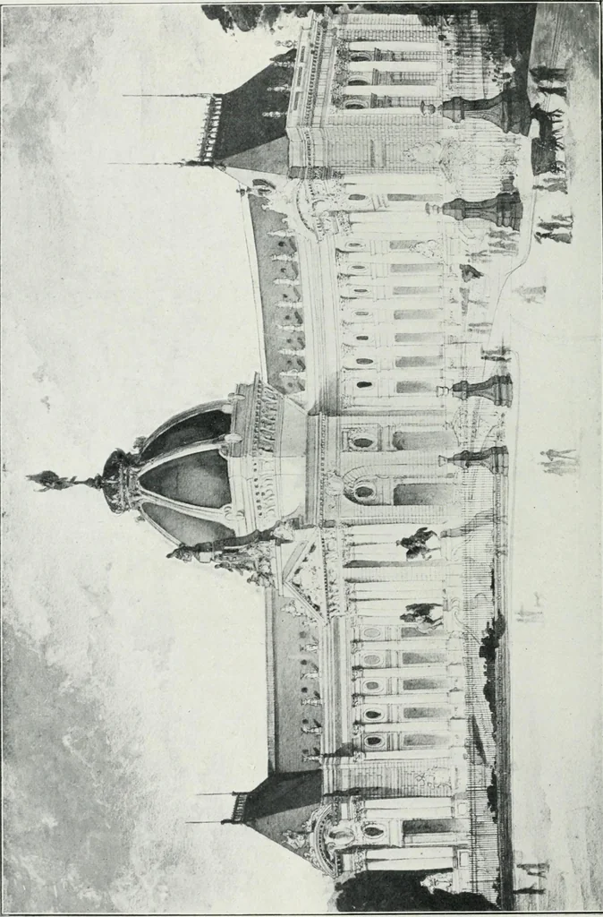 An illustration from Les Salons d'architecture, 1907, leaf 125