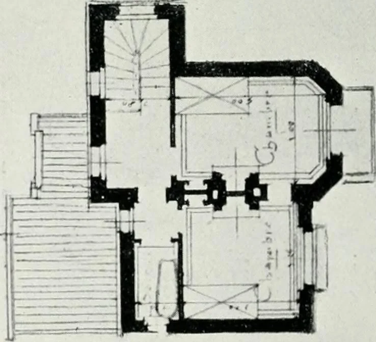 An illustration from Les Salons d'architecture, 1907, leaf 129