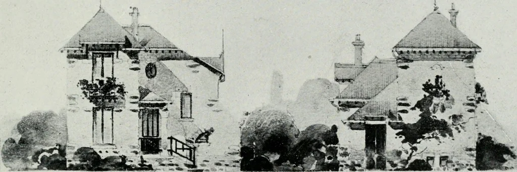 An illustration from Les Salons d'architecture, 1907, leaf 130