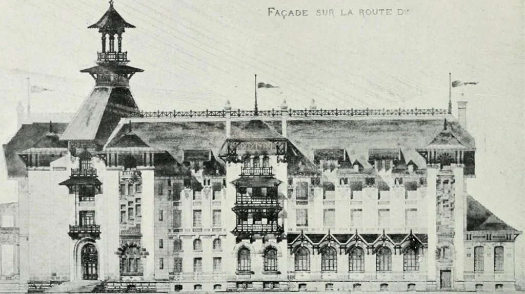 An illustration from Les Salons d'architecture, 1907, leaf 131