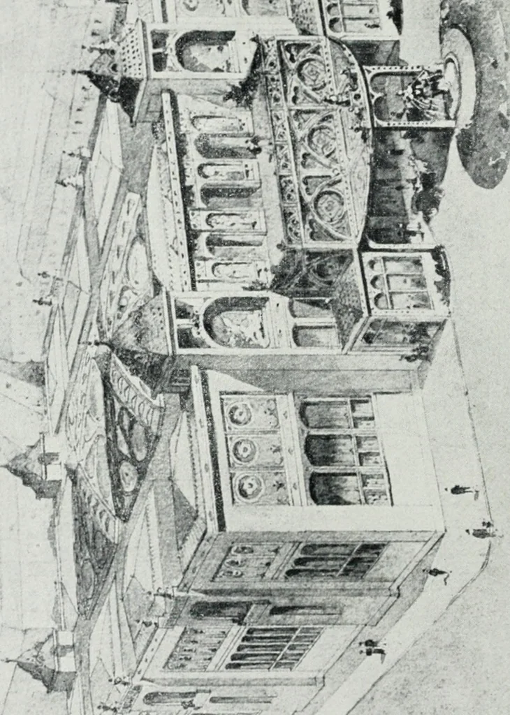 An illustration from Les Salons d'architecture, 1907, leaf 27