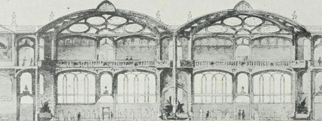 An illustration from Les Salons d'architecture, 1907, leaf 29