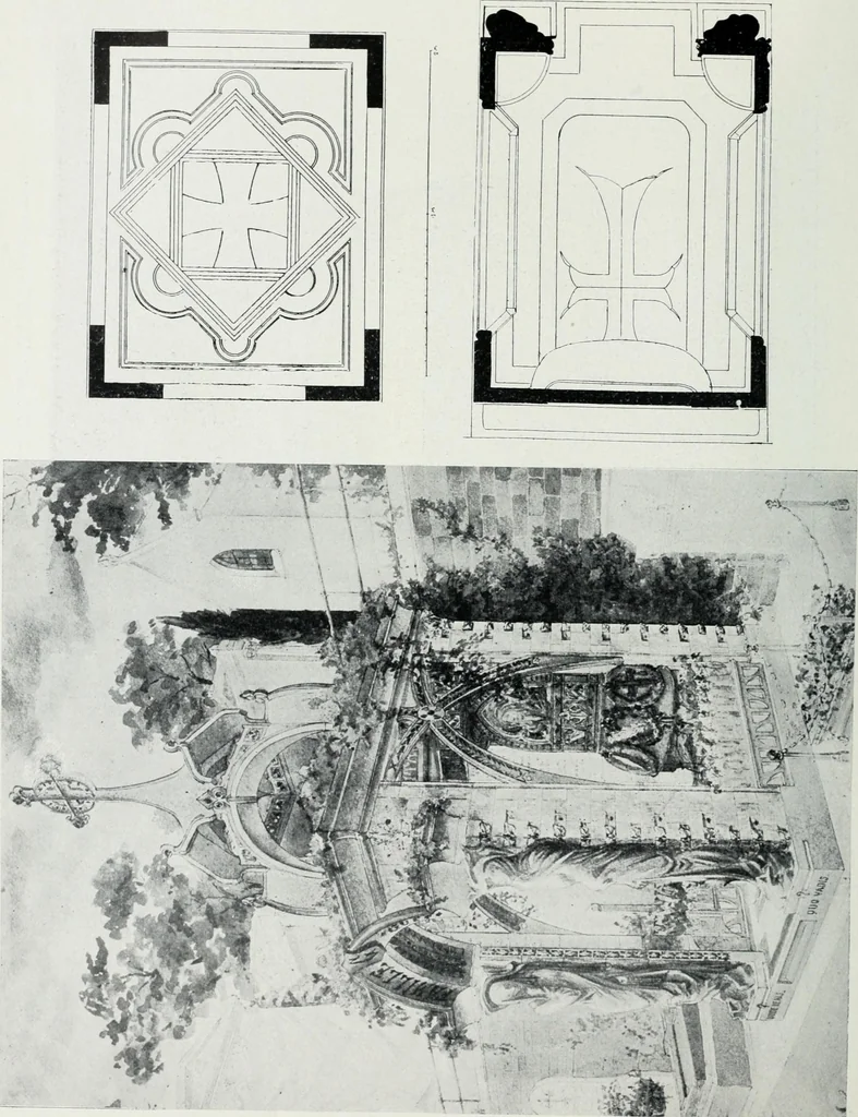 An illustration from Les Salons d'architecture, 1907, leaf 31