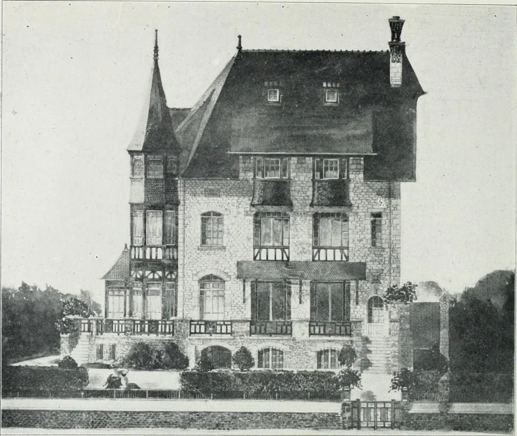 An illustration from Les Salons d'architecture, 1907, leaf 33