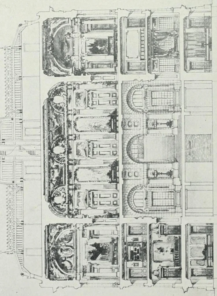 An illustration from Les Salons d'architecture, 1907, leaf 41