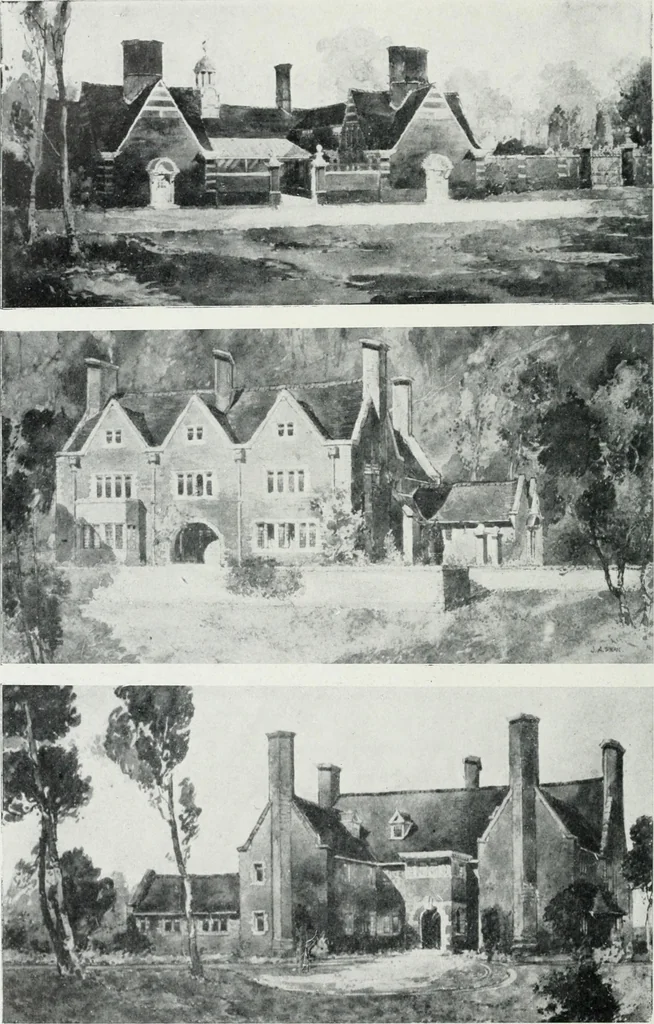 An illustration from Les Salons d'architecture, 1907, leaf 47