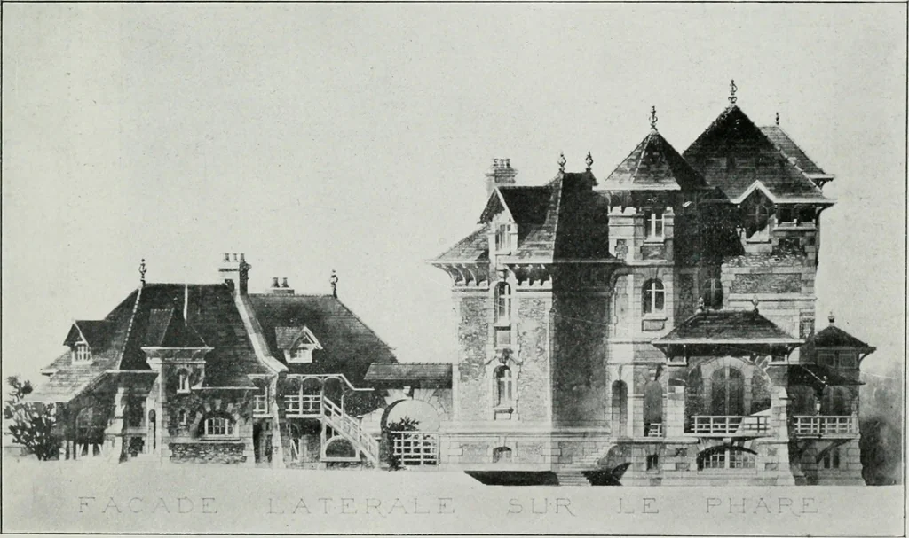 An illustration from Les Salons d'architecture, 1907, leaf 50