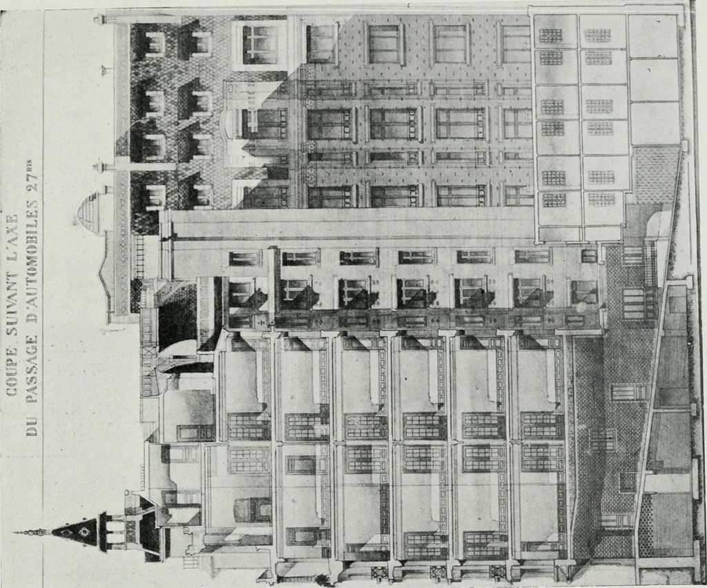 An illustration from Les Salons d'architecture, 1907, leaf 58