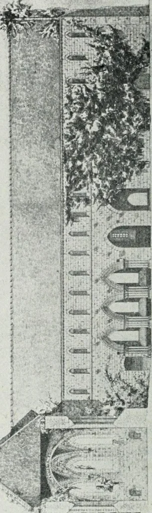 An illustration from Les Salons d'architecture, 1907, leaf 63