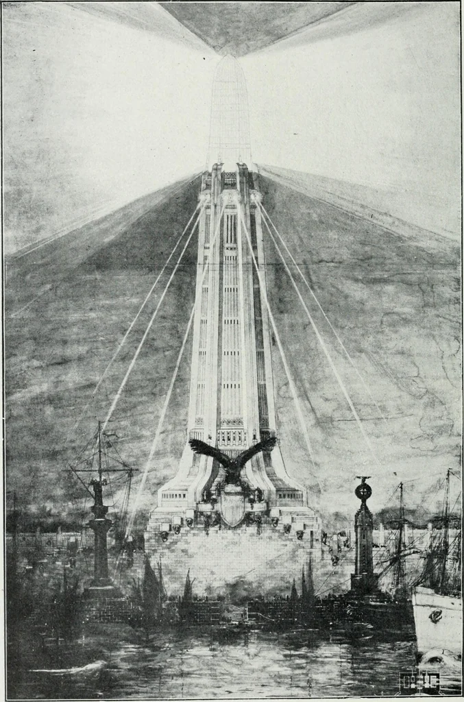 An illustration from Les Salons d'architecture, 1907, leaf 67