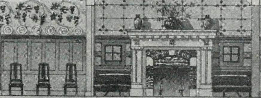 An illustration from Les Salons d'architecture, 1907, leaf 72