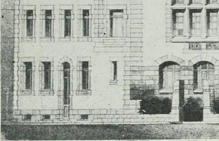 An illustration from Les Salons d'architecture, 1907, leaf 76
