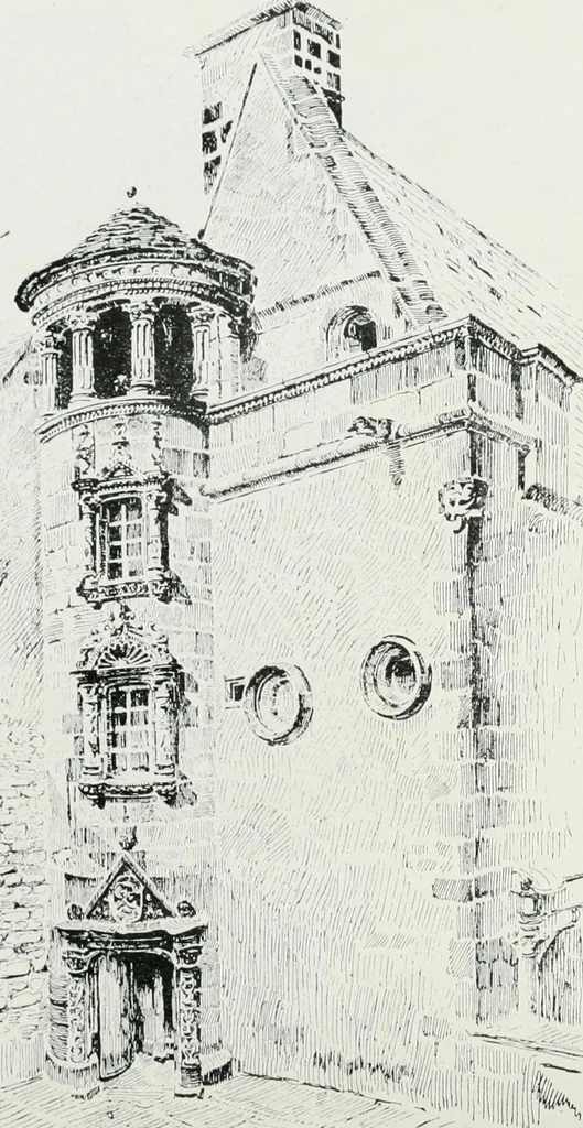 An illustration from Les Salons d'architecture, 1907, leaf 77