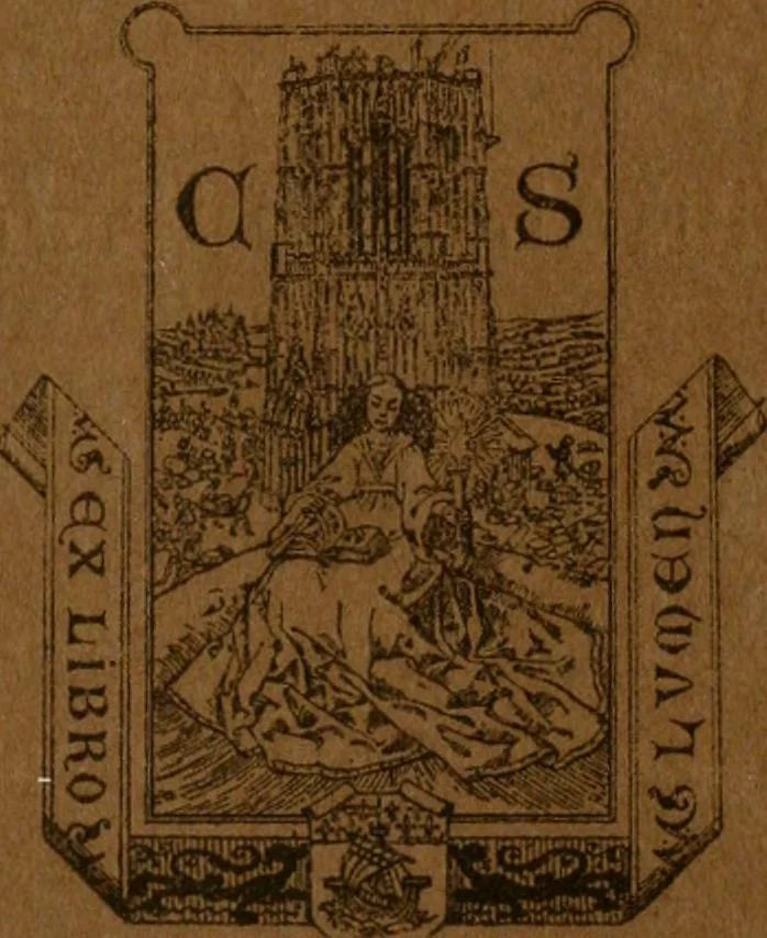 An illustration from Les Salons d'architecture, 1907, leaf 8