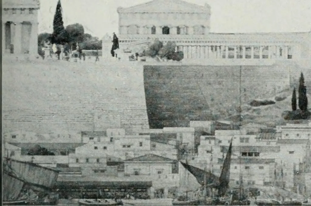 An illustration from Les Salons d'architecture, 1907, leaf 82