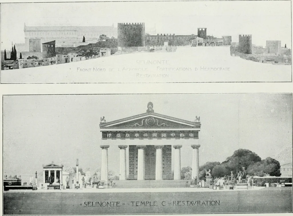 An illustration from Les Salons d'architecture, 1907, leaf 83