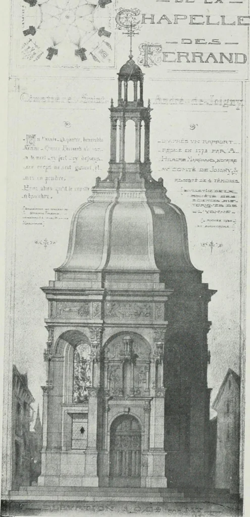 An illustration from Les Salons d'architecture, 1907, leaf 84