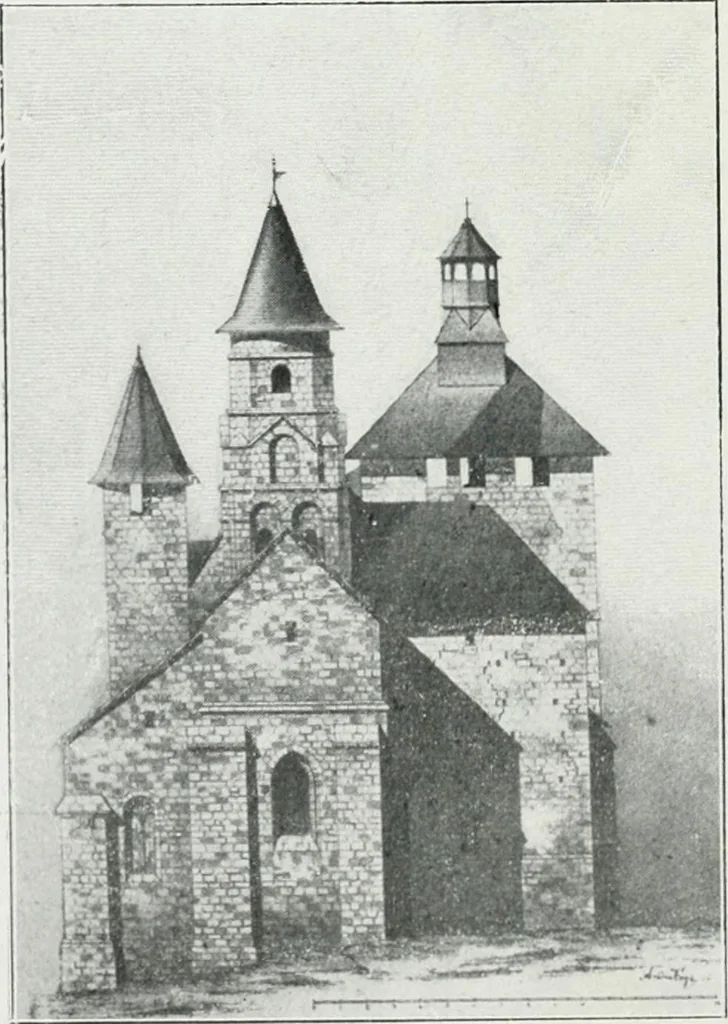 An illustration from Les Salons d'architecture, 1907, leaf 85