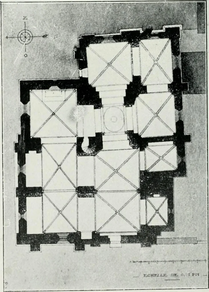 An illustration from Les Salons d'architecture, 1907, leaf 85