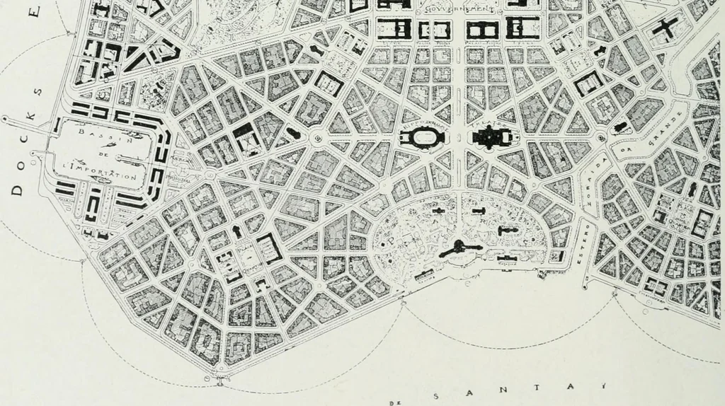 An illustration from Les Salons d'architecture, 1907, leaf 87