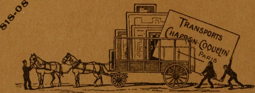 An illustration from Les Salons d'architecture, 1907, leaf 9