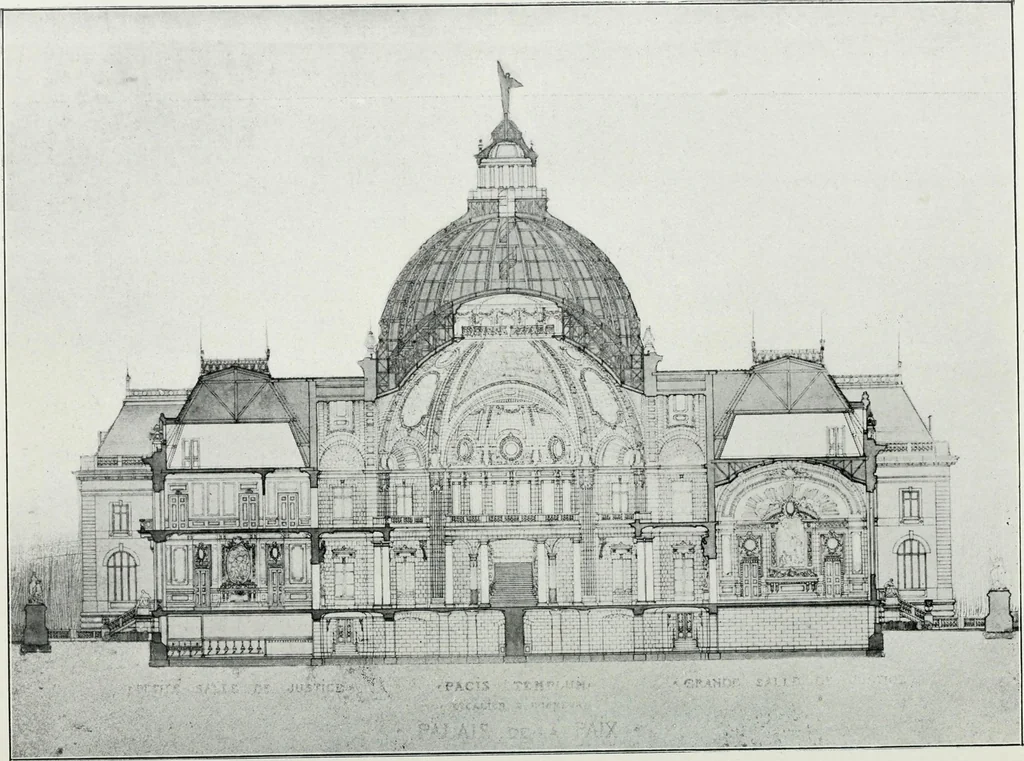 An illustration from Les Salons d'architecture, 1907, leaf 93
