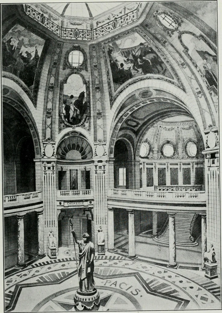 An illustration from Les Salons d'architecture, 1907, leaf 94