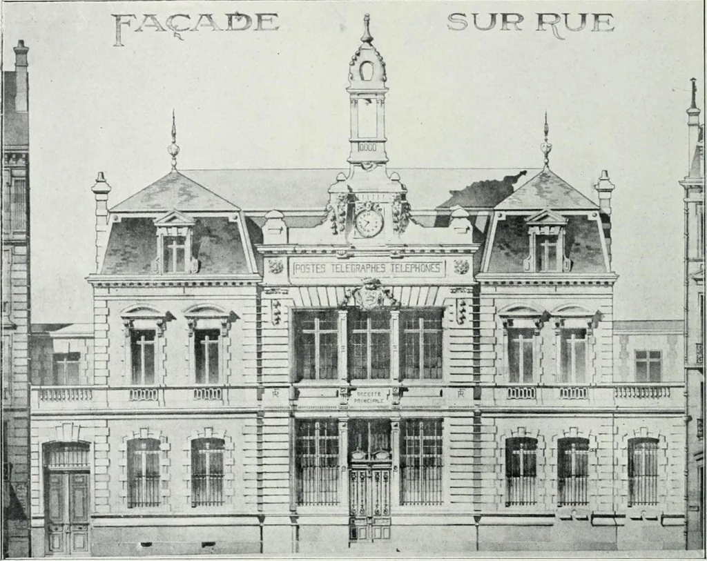 An illustration from Les Salons d'architecture, 1907, leaf 95