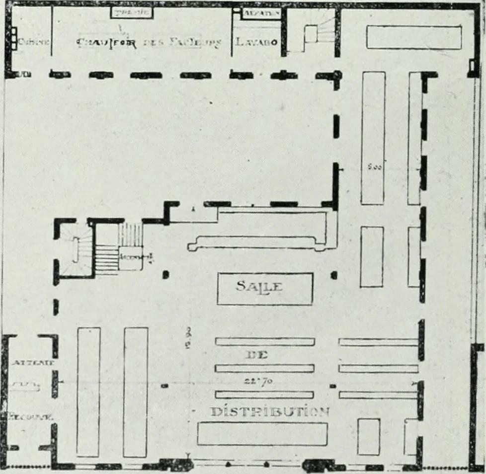 An illustration from Les Salons d'architecture, 1907, leaf 95