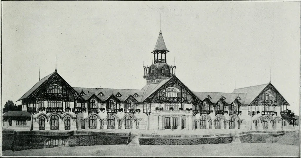 An illustration from Les Salons d'architecture, 1907, leaf 96