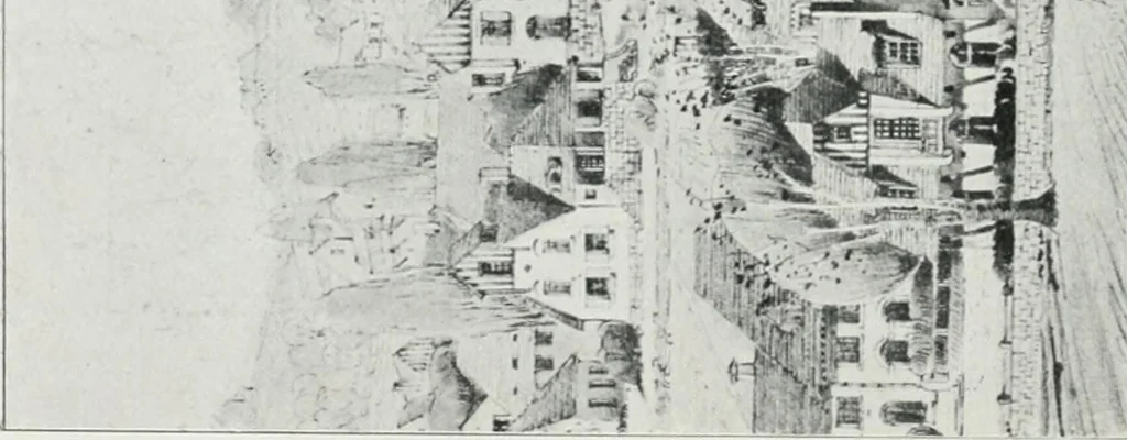 An illustration from Les Salons d'architecture, 1907, leaf 99