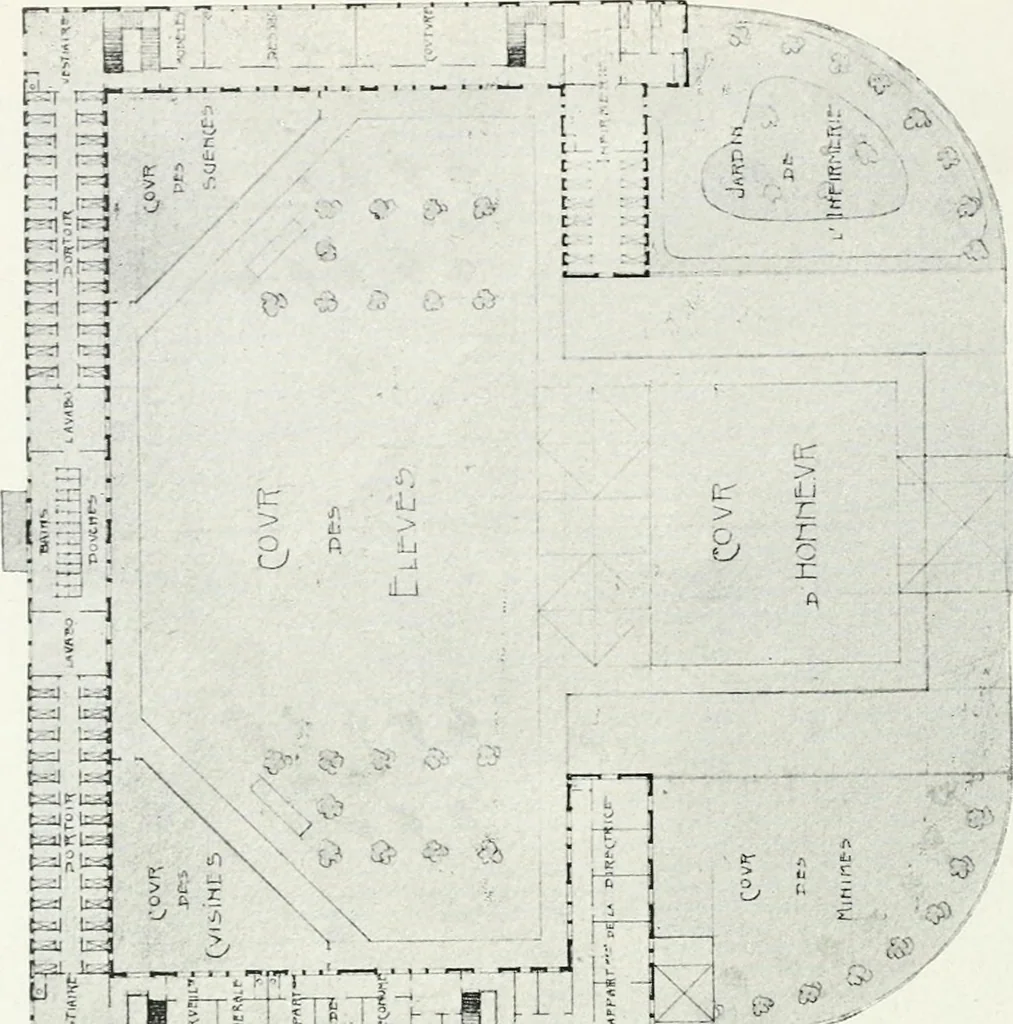 An illustration from Les Salons d'architecture, 1907, leaf 103