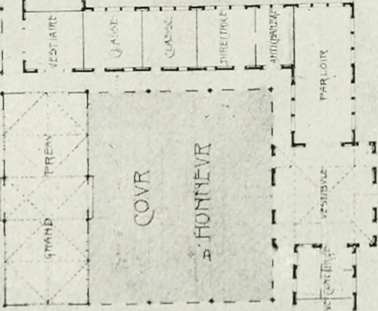 An illustration from Les Salons d'architecture, 1907, leaf 103