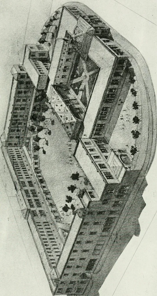 An illustration from Les Salons d'architecture, 1907, leaf 104