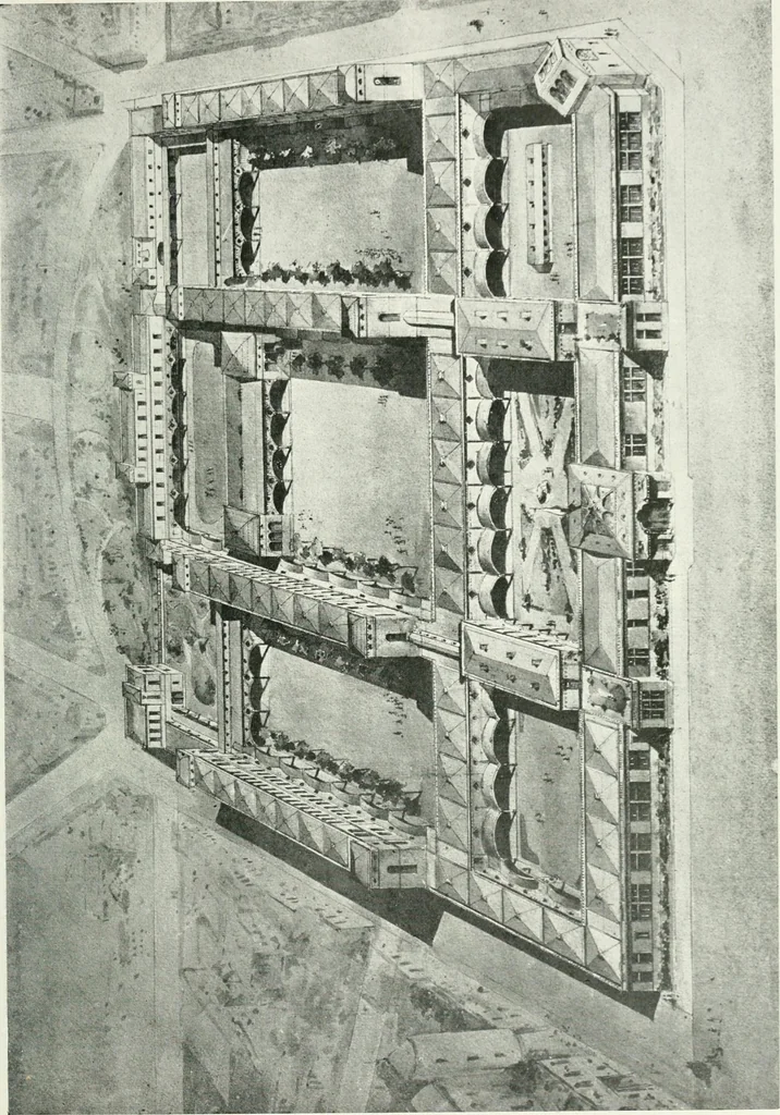 An illustration from Les Salons d'architecture, 1907, leaf 106