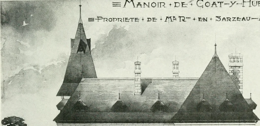 An illustration from Les Salons d'architecture, 1907, leaf 118