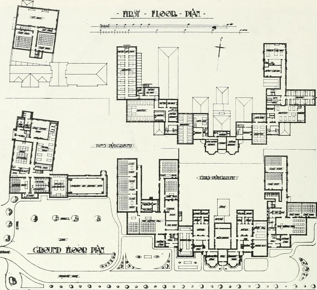 An illustration from Les Salons d'architecture, 1907, leaf 123