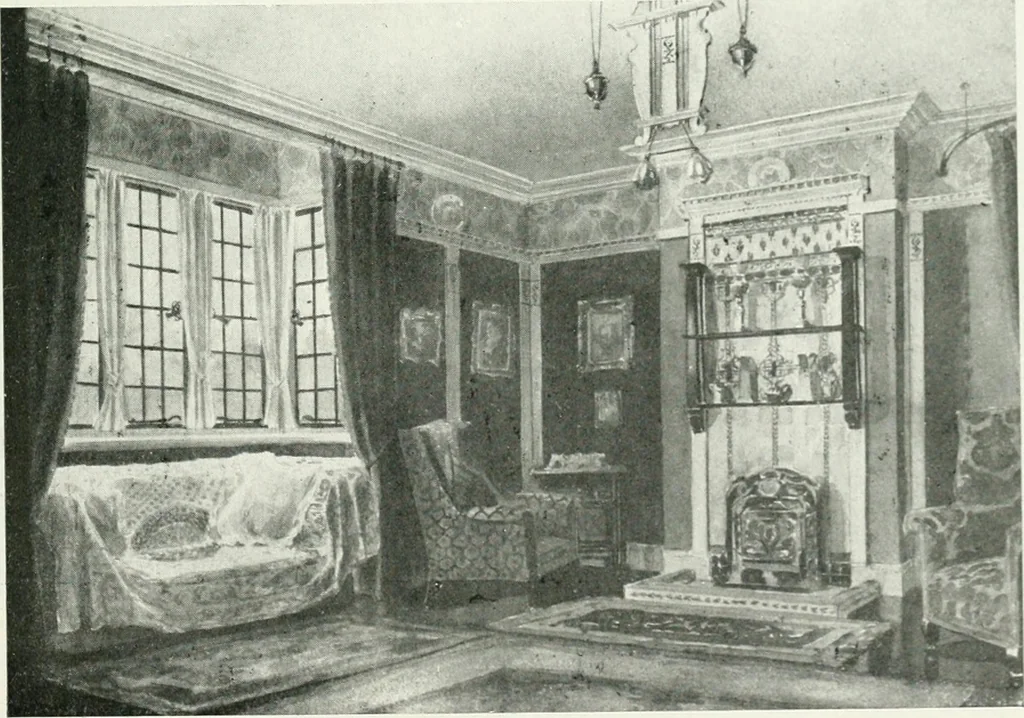 An illustration from Les Salons d'architecture, 1907, leaf 124