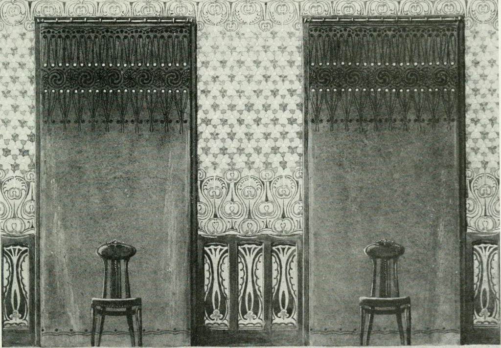 An illustration from Les Salons d'architecture, 1907, leaf 138