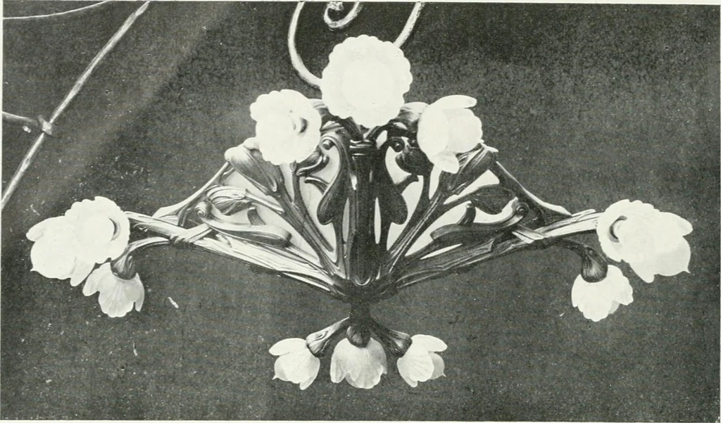 An illustration from Les Salons d'architecture, 1907, leaf 139