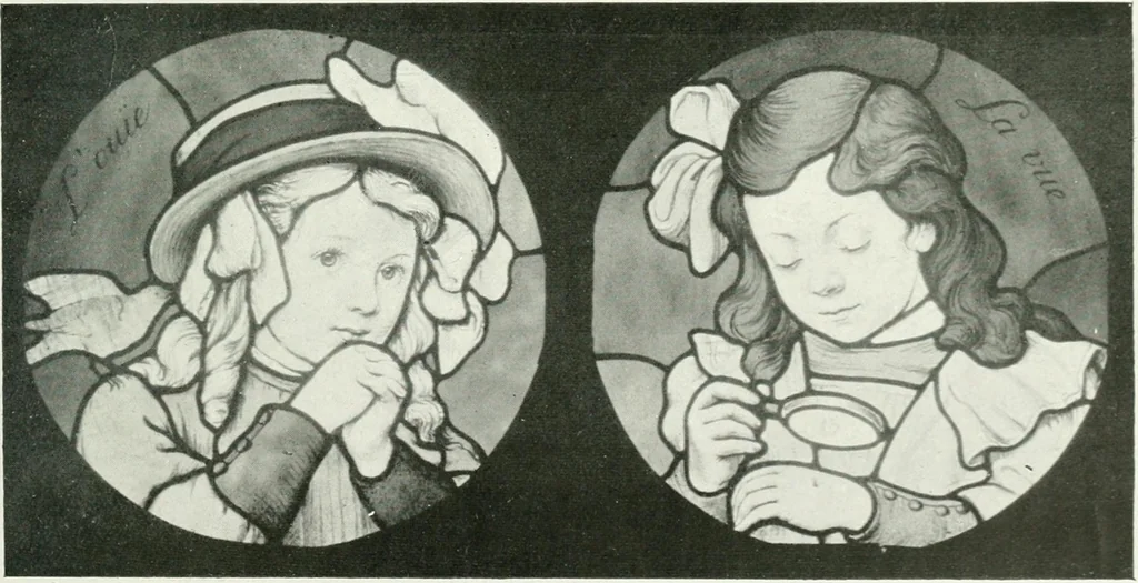 An illustration from Les Salons d'architecture, 1907, leaf 142