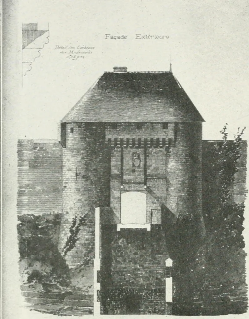 An illustration from Les Salons d'architecture, 1907, leaf 17
