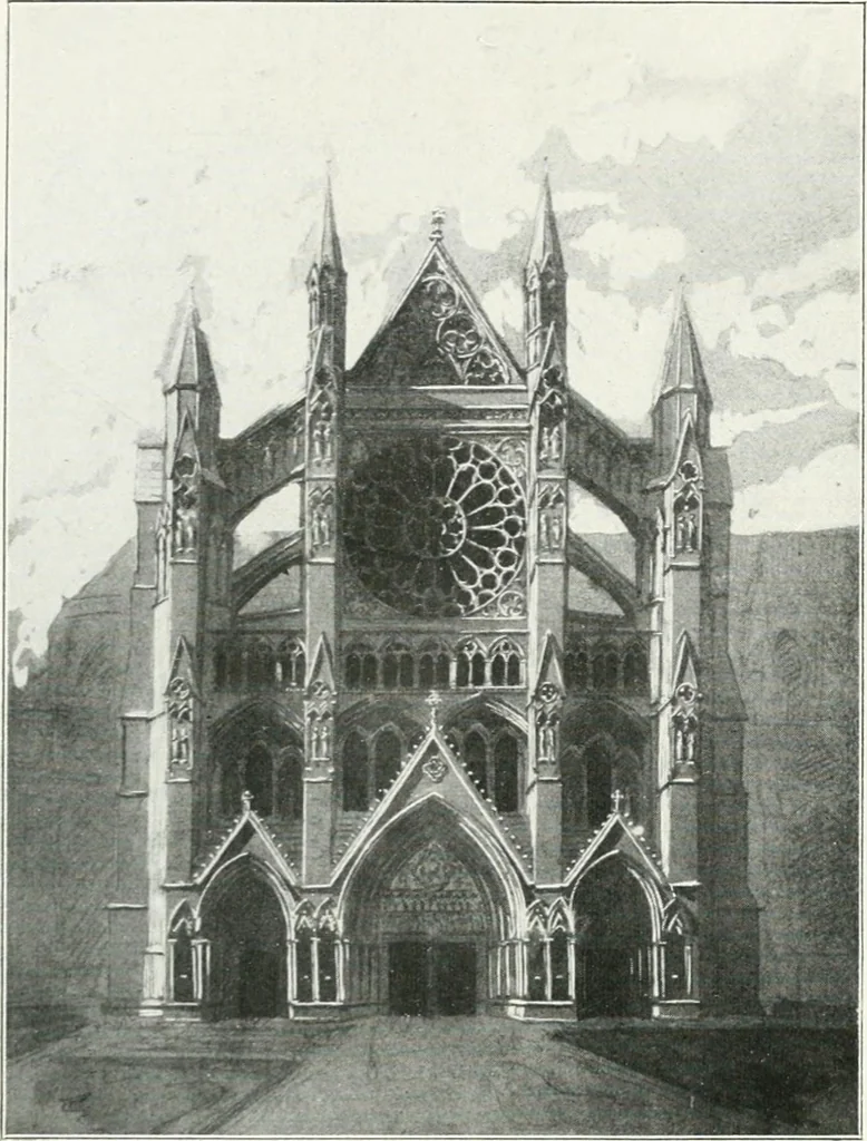 An illustration from Les Salons d'architecture, 1907, leaf 23