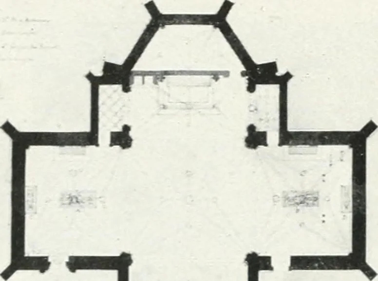 An illustration from Les Salons d'architecture, 1907, leaf 25