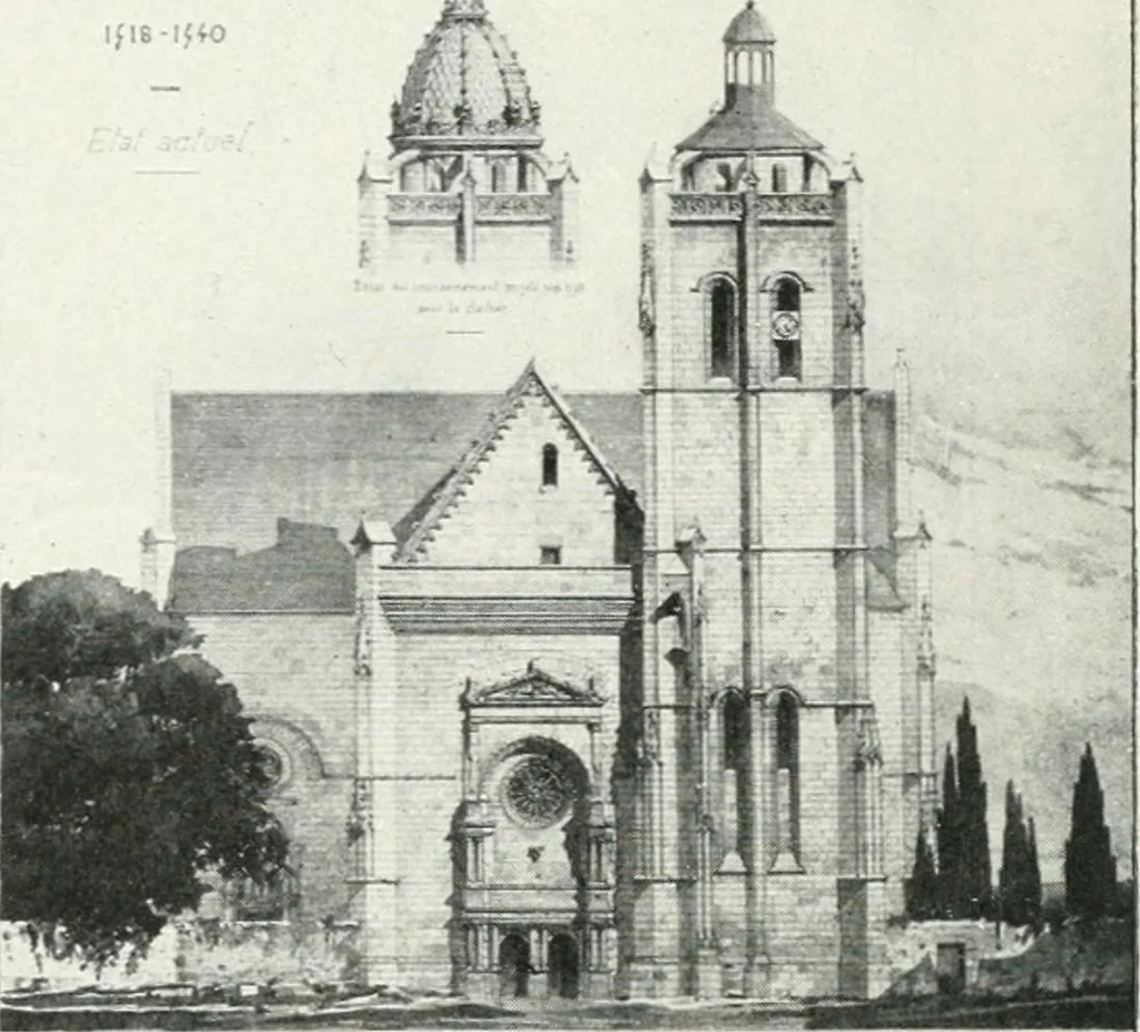 An illustration from Les Salons d'architecture, 1907, leaf 25