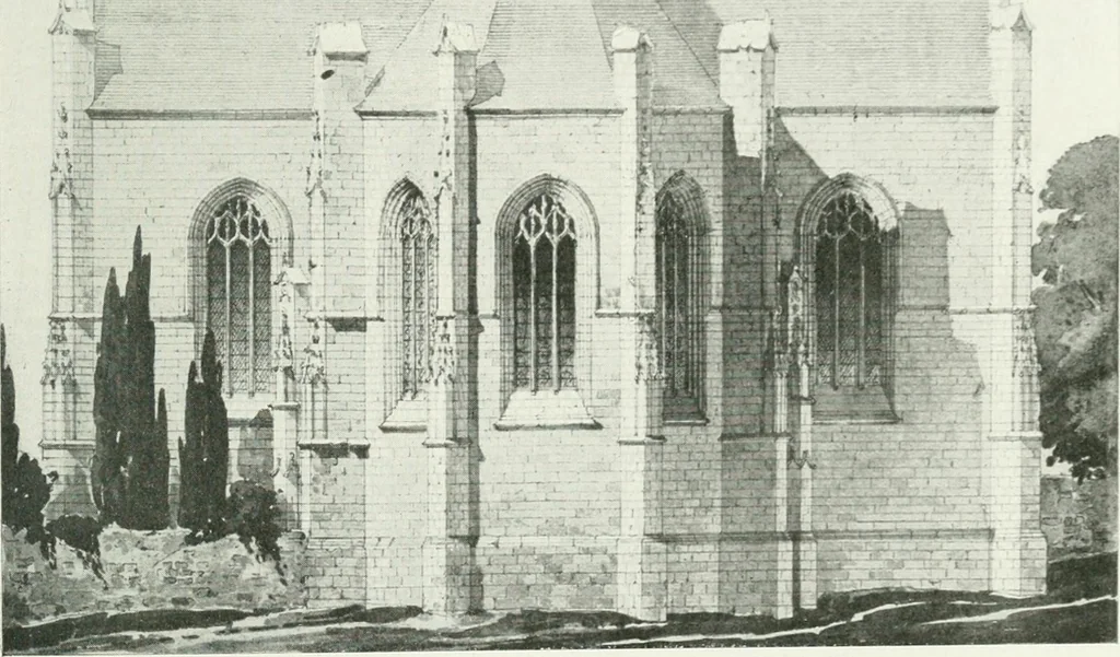 An illustration from Les Salons d'architecture, 1907, leaf 26