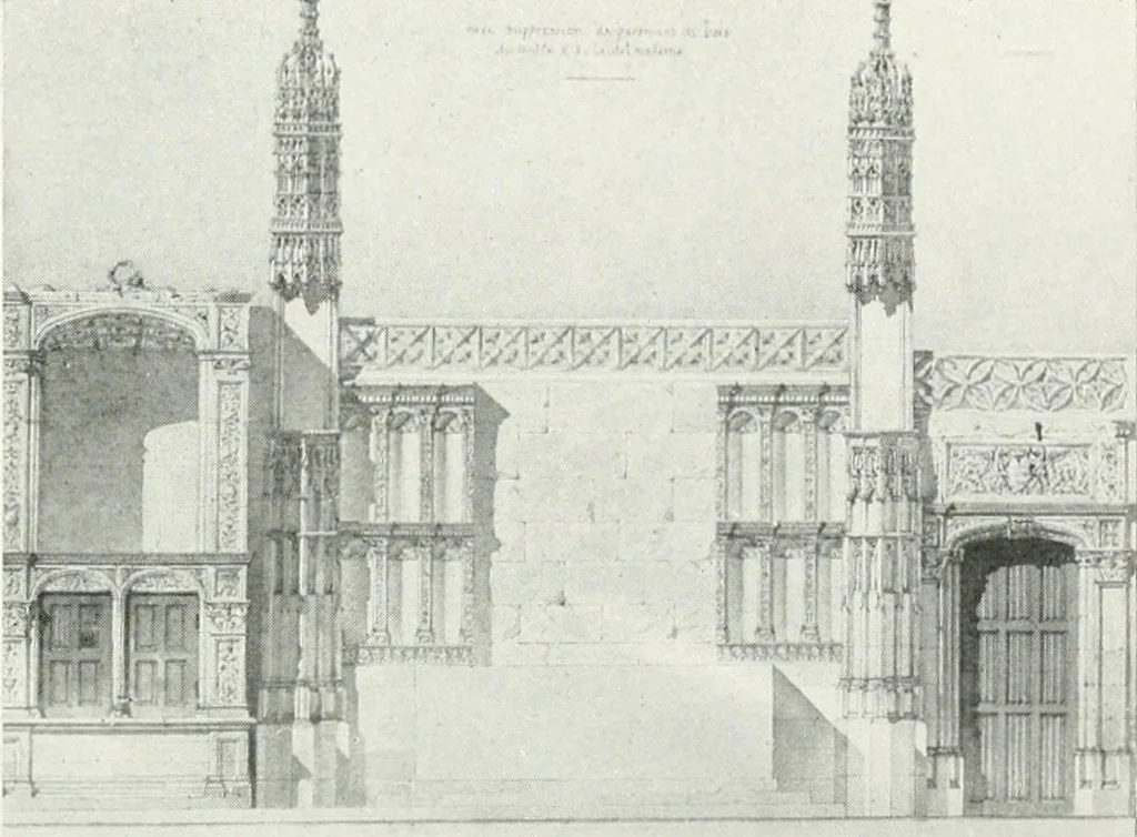 An illustration from Les Salons d'architecture, 1907, leaf 27