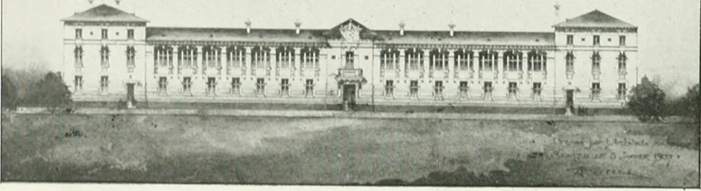An illustration from Les Salons d'architecture, 1907, leaf 30